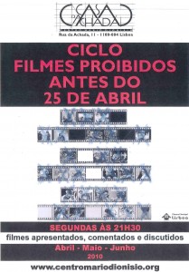 Filmes proibidos antes do 25 de Abril