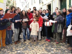 Coro da Achada na ronda pelas Tascas da Mouraria